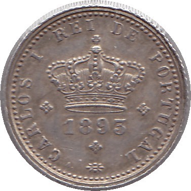 AG 04.01 - Meio Tostão (50 réis) - 1893
