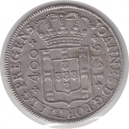AG 24.08 - Cruzado Novo (480 réis) - 1816
